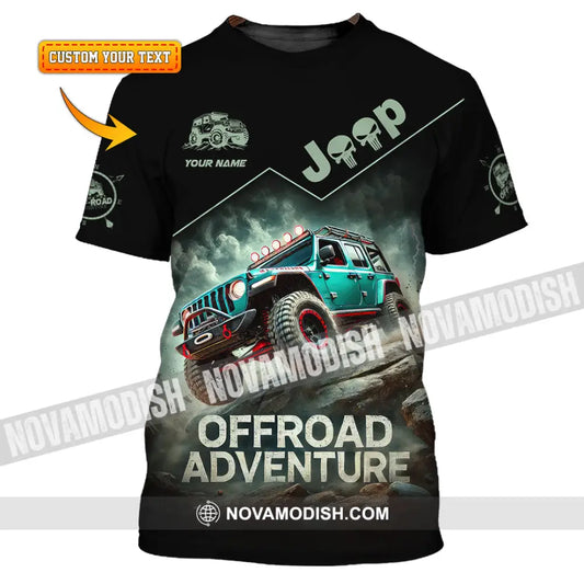 Man Shirt Custom Name Jeep Lover Gift Polo Long Sleeve Hoodie T-Shirt