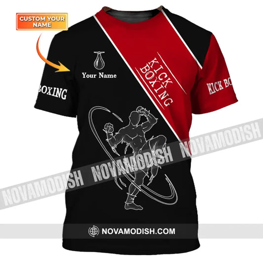 Man Shirt - Custom Name Shirt - Kick Boxing Shirt T-shirt