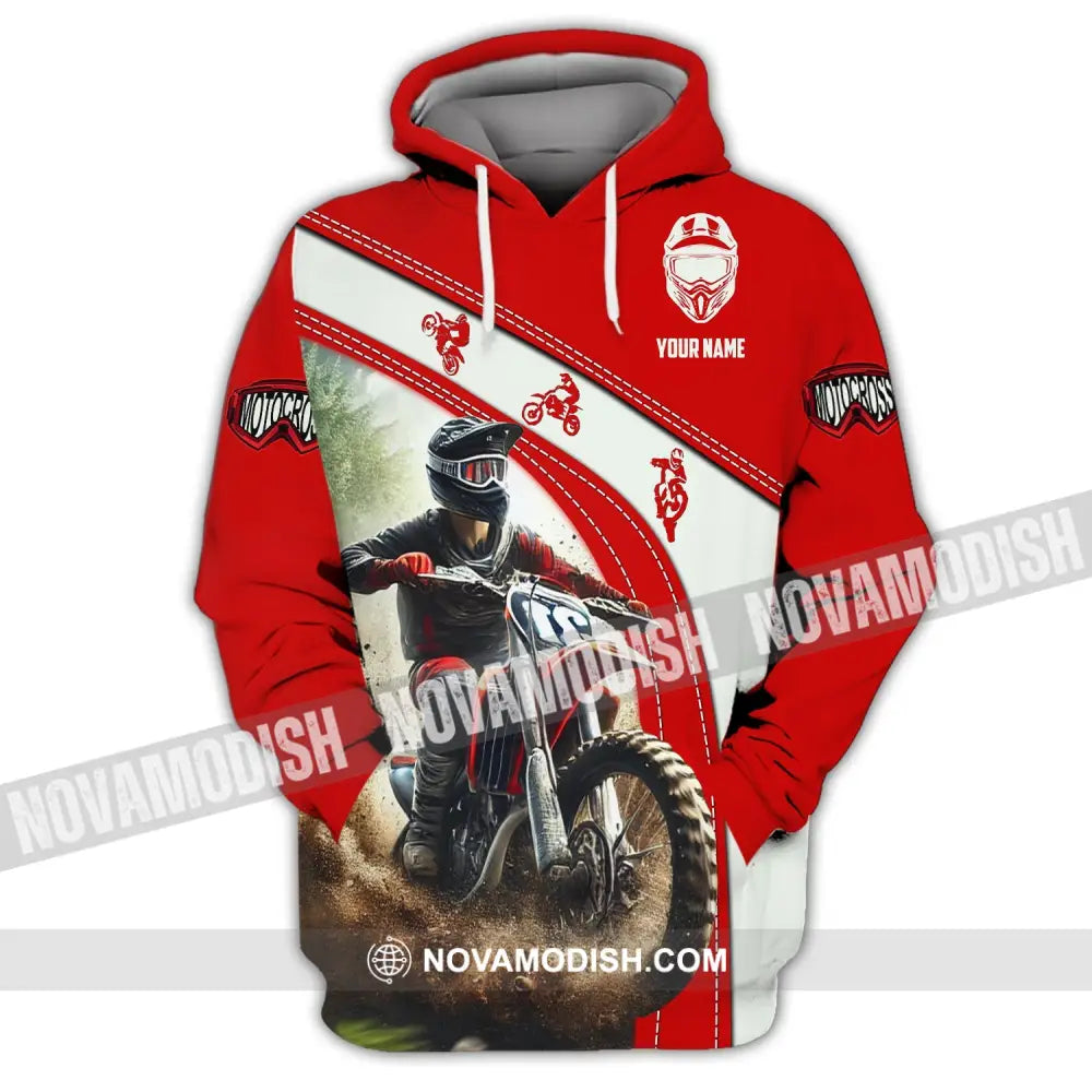 Man Shirt Custom Name Mountain Bike Polo Long Sleeve Gift Yn240803 Hoodie / S T-Shirt