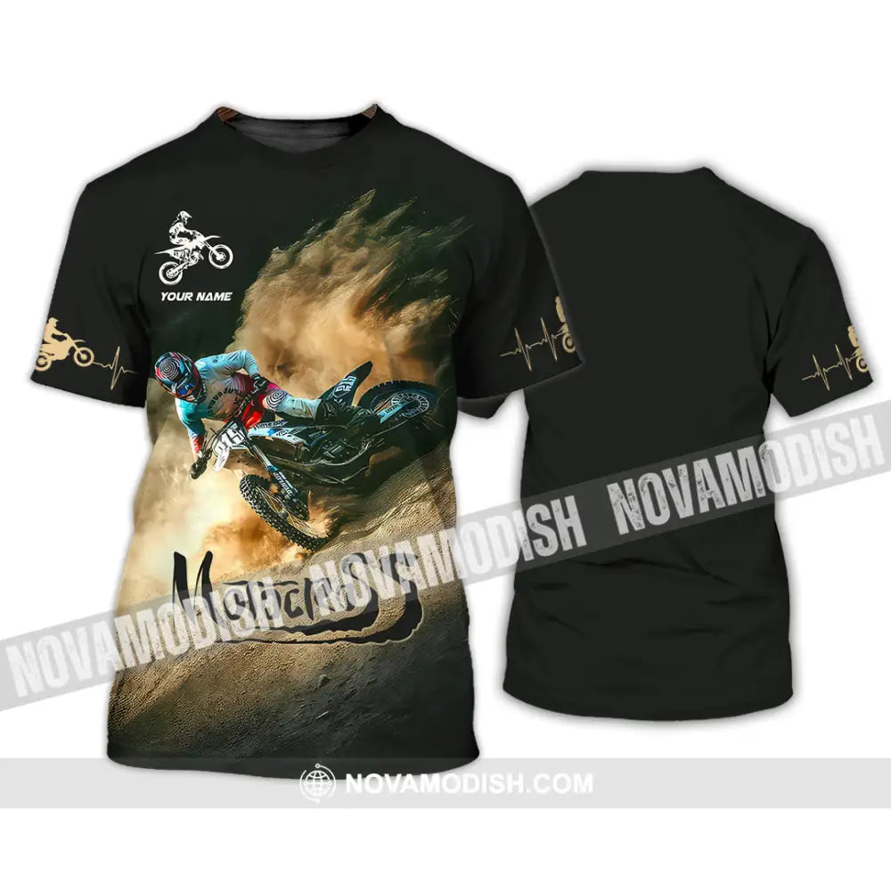 Man Shirt Custom Name Motorcycle Shirt Motorcycle Lover Hoodie Shirt Polo Long Sleeve Shirt T-Shirt / S T-shirt