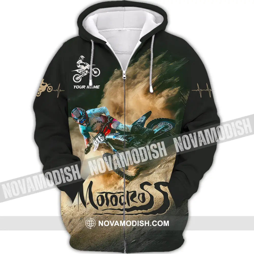 Man Shirt Custom Name Motorcycle Shirt Motorcycle Lover Hoodie Shirt Polo Long Sleeve Shirt Zipper Hoodie / S T-shirt