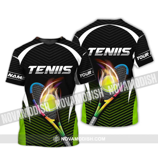 Man Shirt Custom Name Tennis T-Shirt Polo Zipper Hoodie Gift For Lover / S