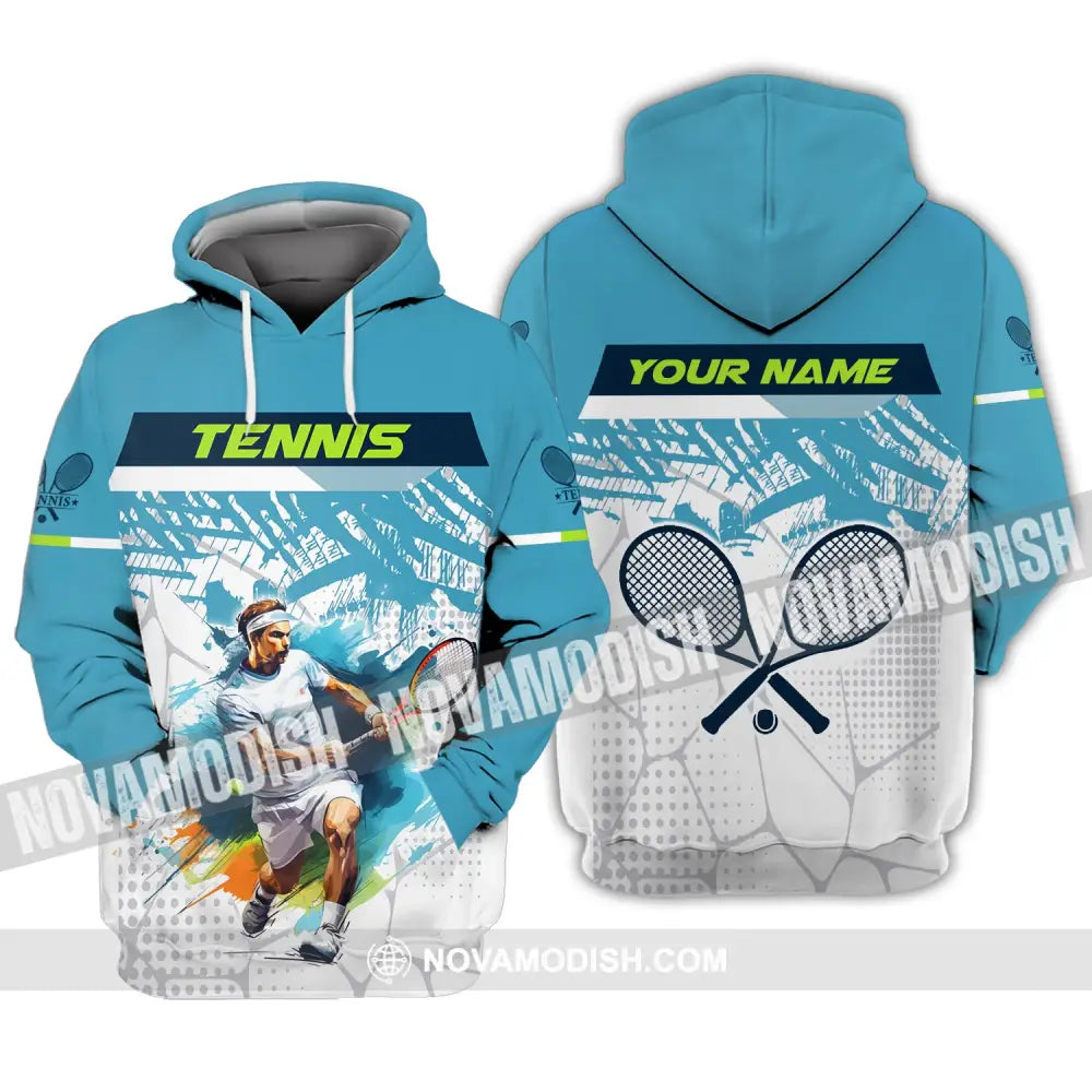 Man Shirt Custom Tennis Club Gift For Player Gifts Hoodie / S T-Shirt