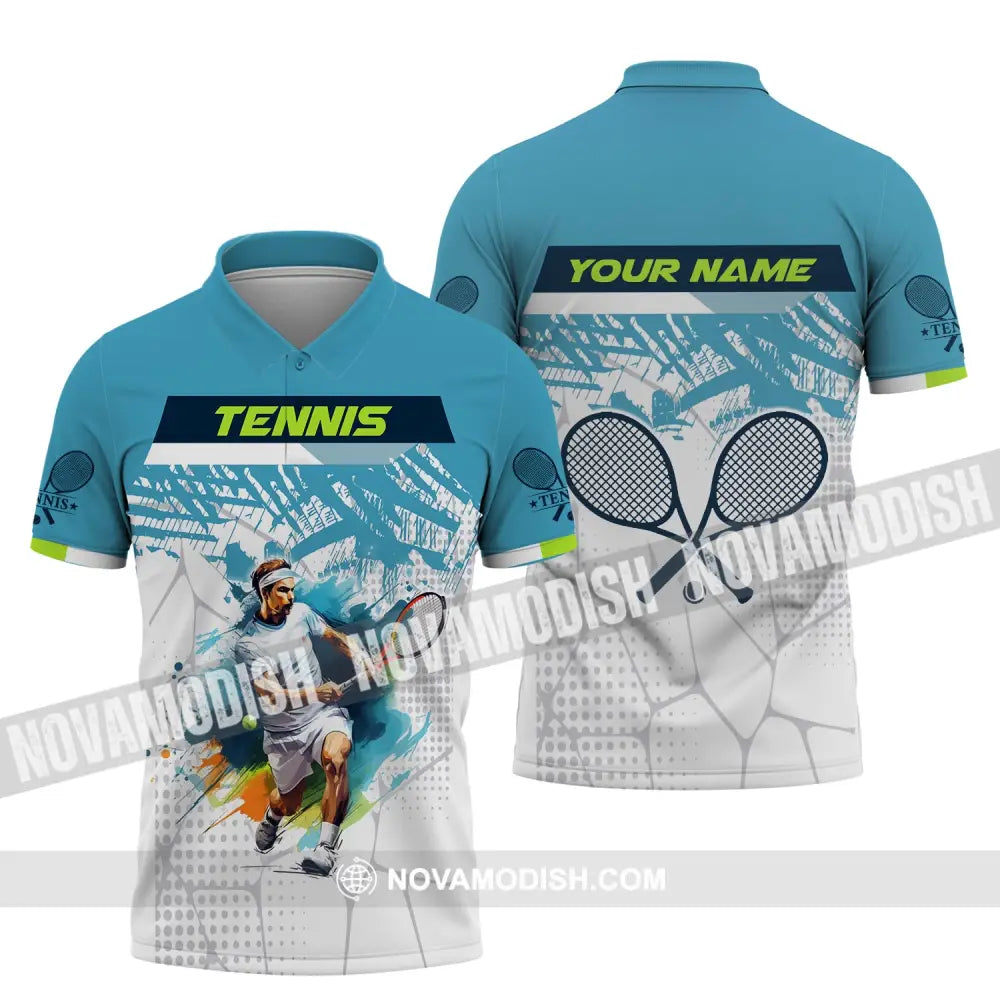 Man Shirt Custom Tennis Club Gift For Player Gifts Polo / S T-Shirt