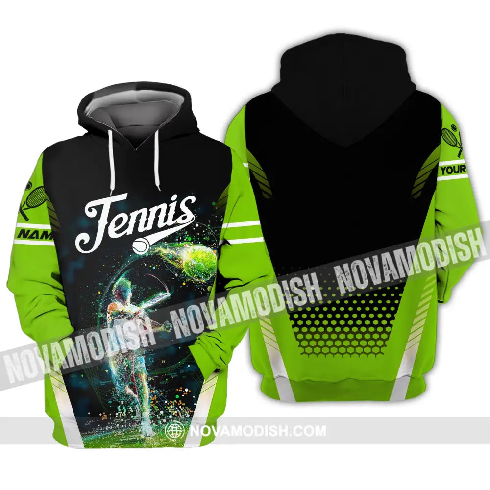 Man Shirt Custom Tennis Gift For Player Club Gifts Hoodie / S T-Shirt