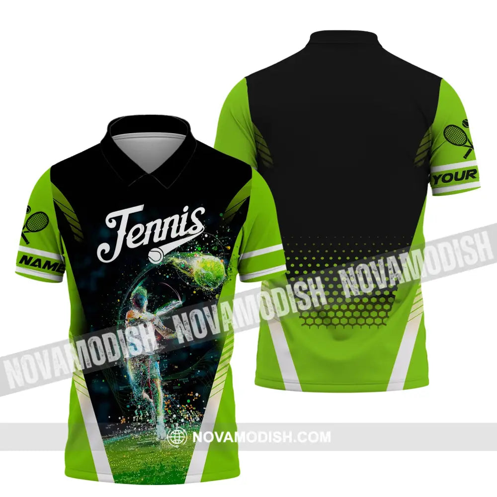 Man Shirt Custom Tennis Gift For Player Club Gifts Polo / S T-Shirt