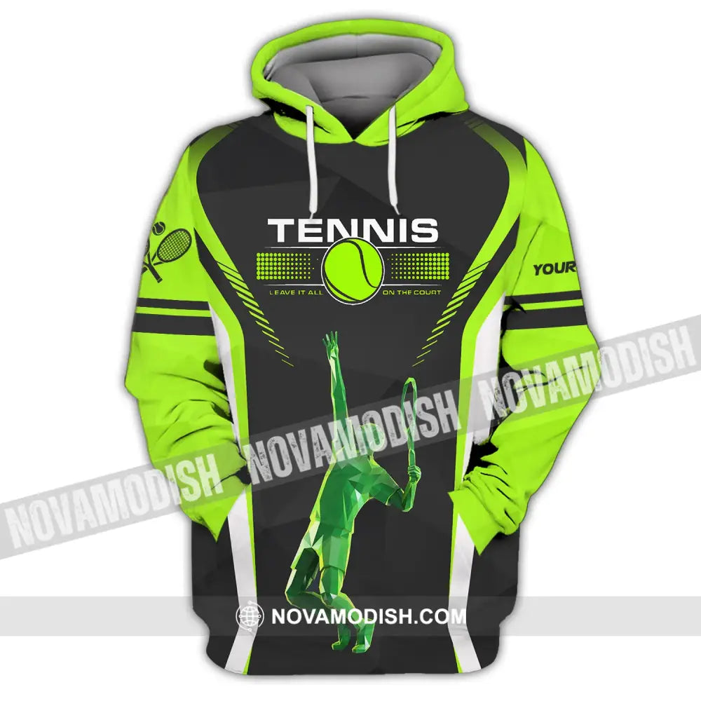 Man Shirt Custom Tennis Team Gift For Player Gifts Hoodie / S T-Shirt