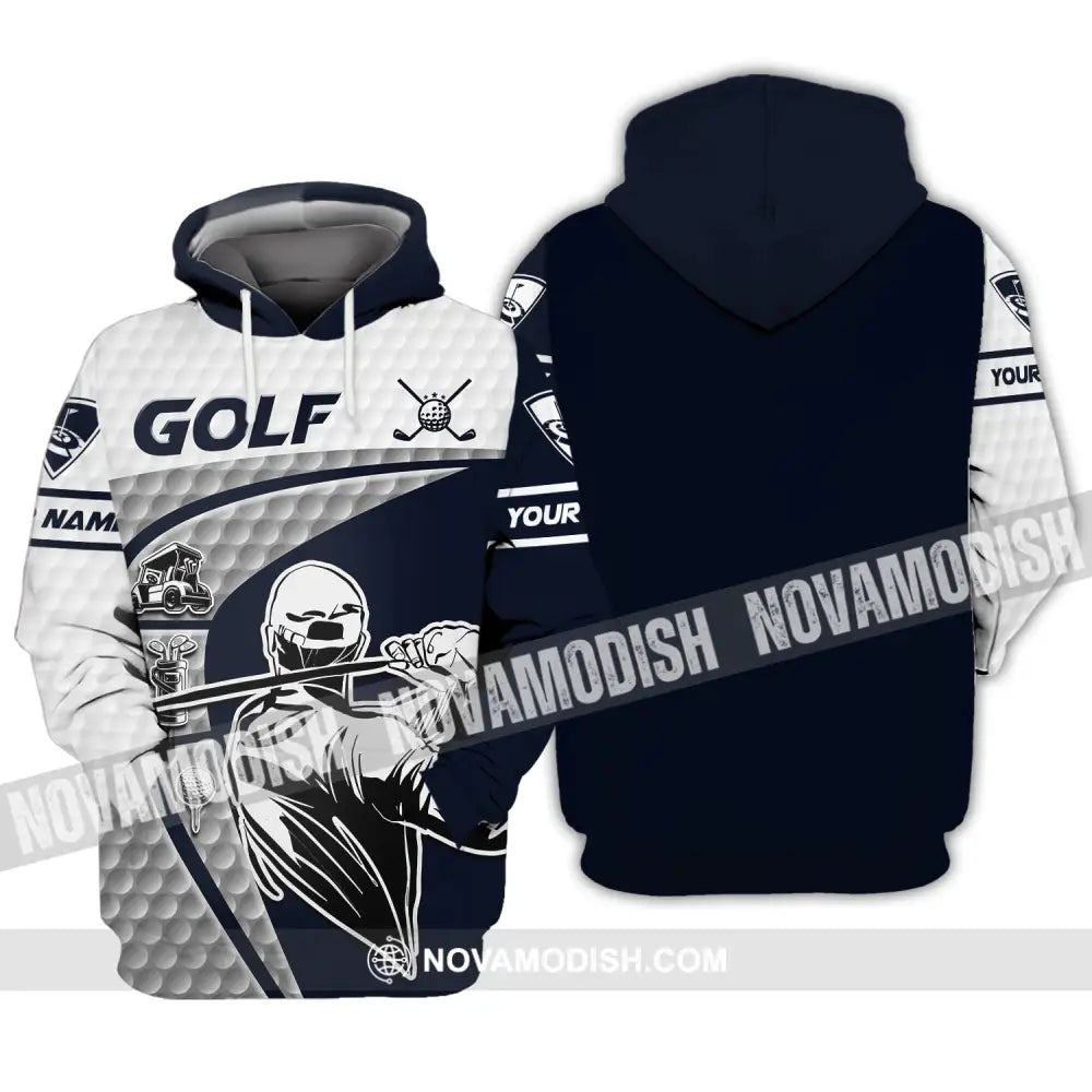 Man Shirt Golf Polo Gift For Golfer Tee Golfing Gifts Hoodie / S T-Shirt