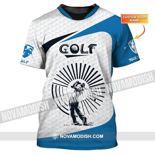 Man Shirt Golf Polo Gift For Golfter Tee Golfing Gifts T-Shirt / S