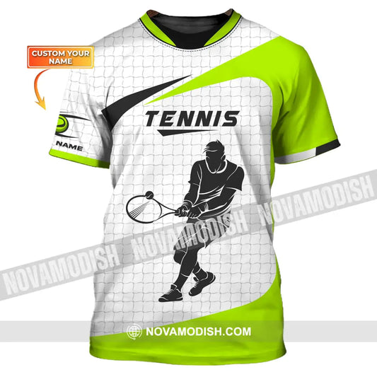 Man Shirt Tennis T-Shirt Lover Gift Player Apparel / S