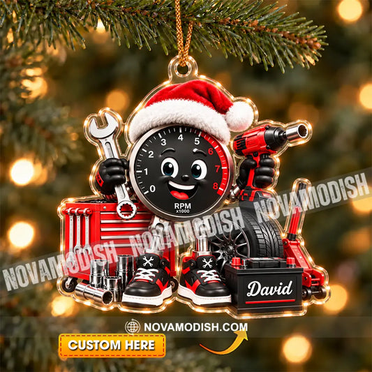 Mechanic Home Decor Christmas Ornament Personalized Ornament - Ornament