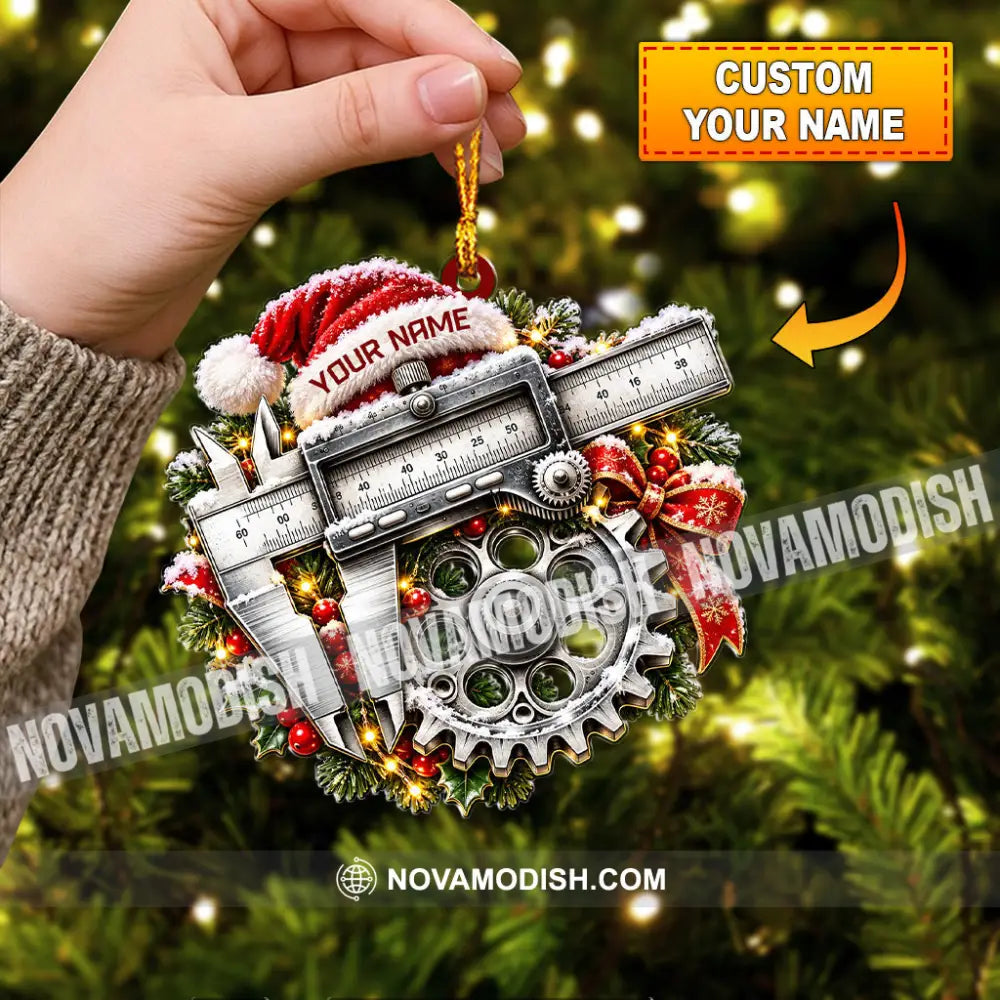 Mechanical Engineering Home Decor Christmas Ornament Personalized Ornament - 3.54’’ / 1 Ornament - Ornament