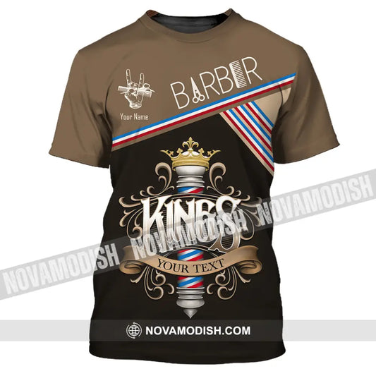 Men Shirt - Custom Barber Kings Shirt T-Shirt / S T-shirt