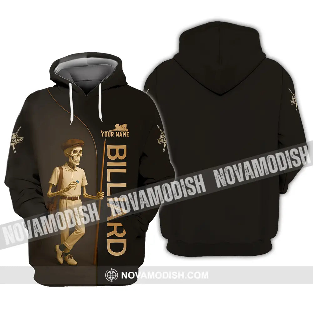 Men Shirt - Custom Billiards Shirt Hoodie / S T-shirt