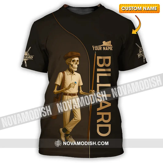 Men Shirt - Custom Billiards Shirt T-shirt