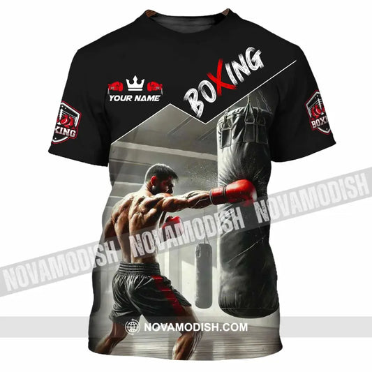 Men Shirt - Custom Boxing Strong Man Shirt T-Shirt / S T-shirt