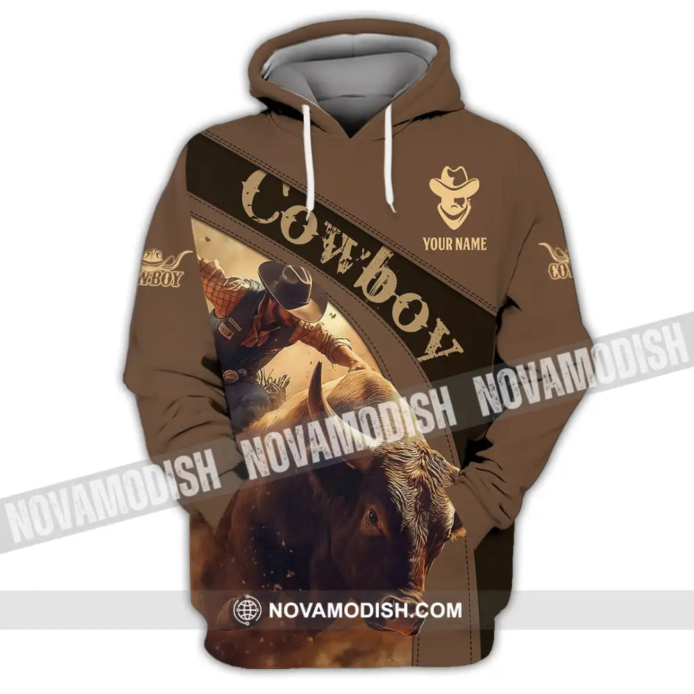 Men Shirt - Custom Cowboy Shirt - Hoodie / S - T-shirt