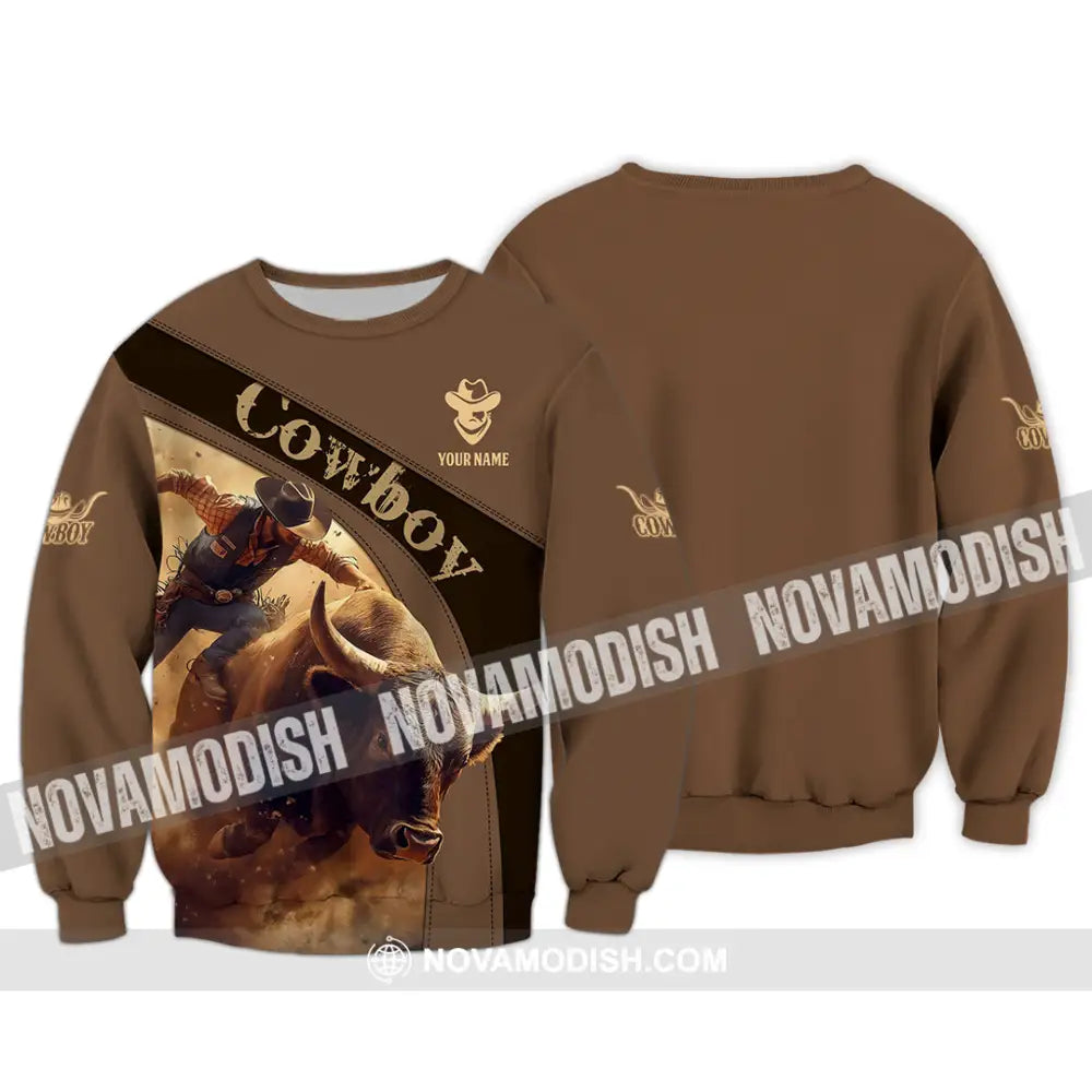 Men Shirt - Custom Cowboy Shirt - Long Sleeve / S - T-shirt
