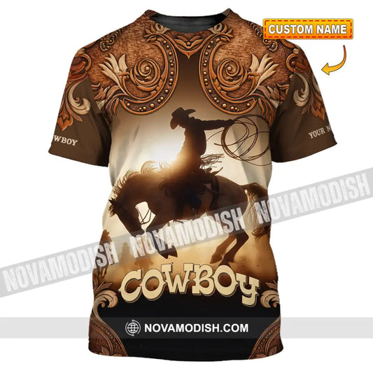 Men Shirt - Custom Cowboy Shirt - T-shirt