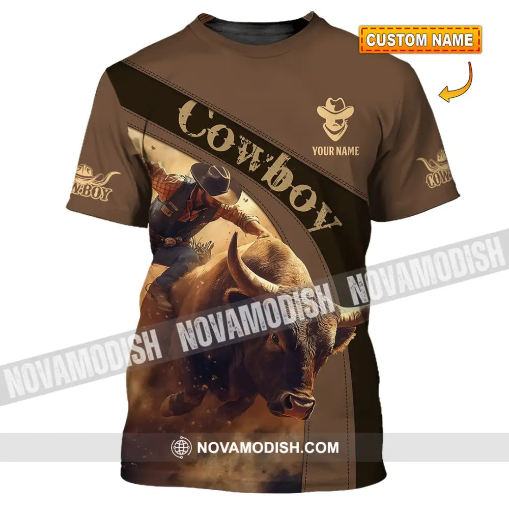 Men Shirt - Custom Cowboy Shirt - T-shirt