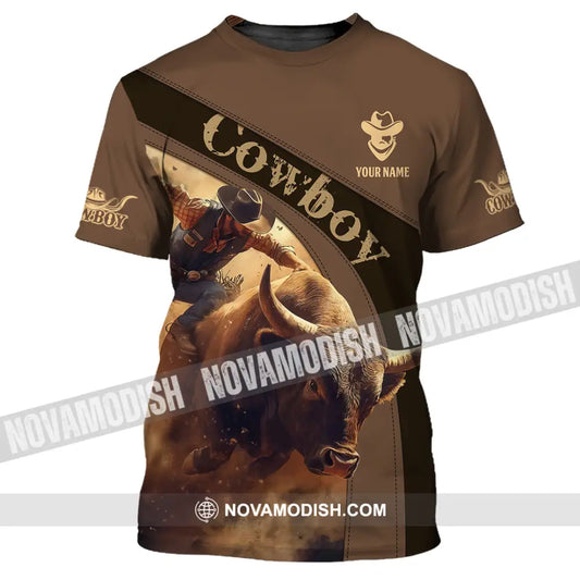 Men Shirt - Custom Cowboy Shirt - T-Shirt / S - T-shirt