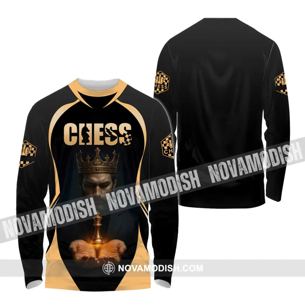 Men Shirt - Custom Guess Player Shirt King Of Guess Long Sleeve Shirt / S T-shirt