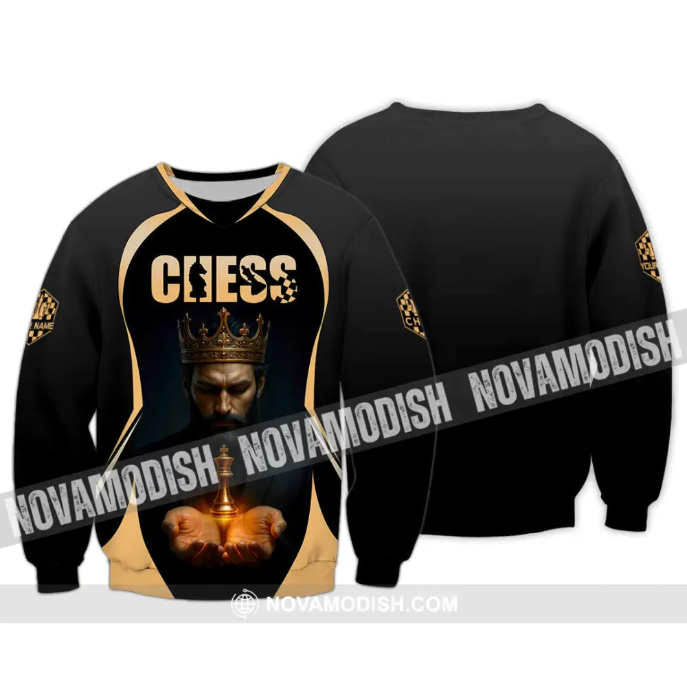 Men Shirt - Custom Guess Player Shirt King Of Guess Long Sleeve / S T-shirt