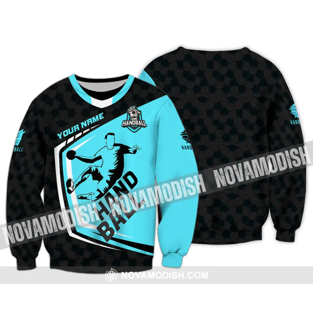 Men Shirt - Custom Handball 3D Shirt - Long Sleeve / S - T-shirt