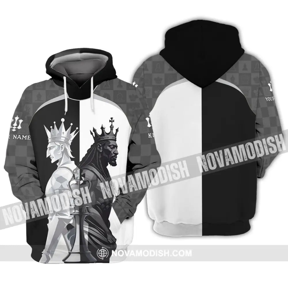 Men Shirt - Custom King Of Chess Shirt Hoodie / S T-shirt