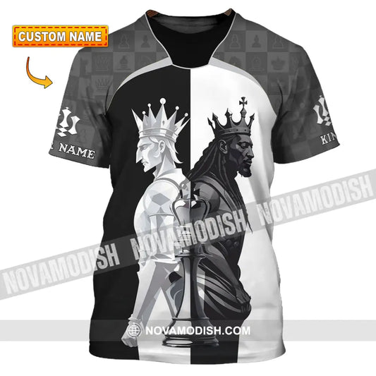 Men Shirt - Custom King Of Chess Shirt T-shirt