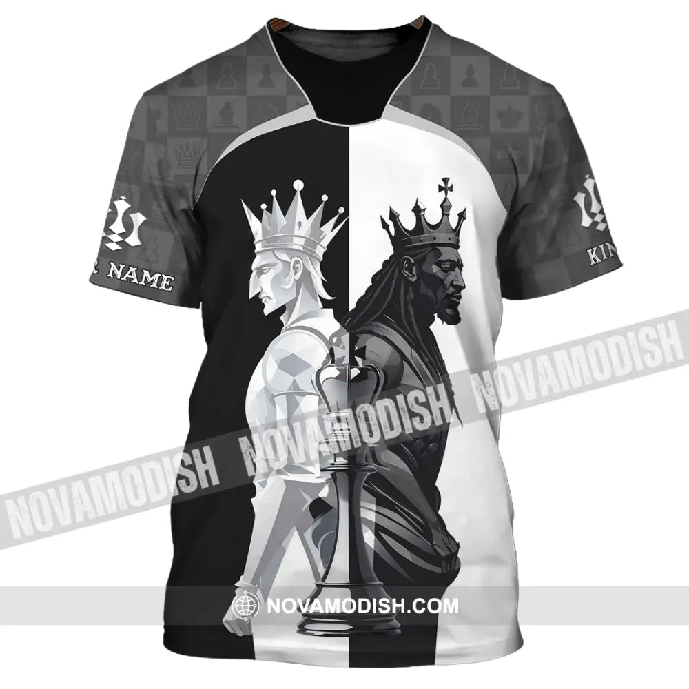 Men Shirt - Custom King Of Chess Shirt T-Shirt / S T-shirt