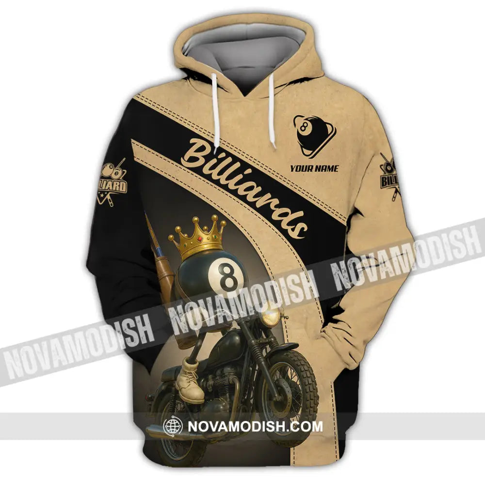 Men Shirt - Custom Kings Of Billiards Shirt Hoodie / S T-shirt