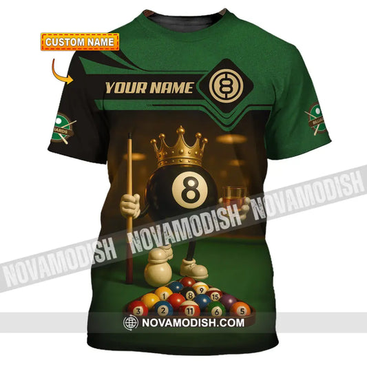 Men Shirt - Custom Kings Of Billiards Shirt T-shirt