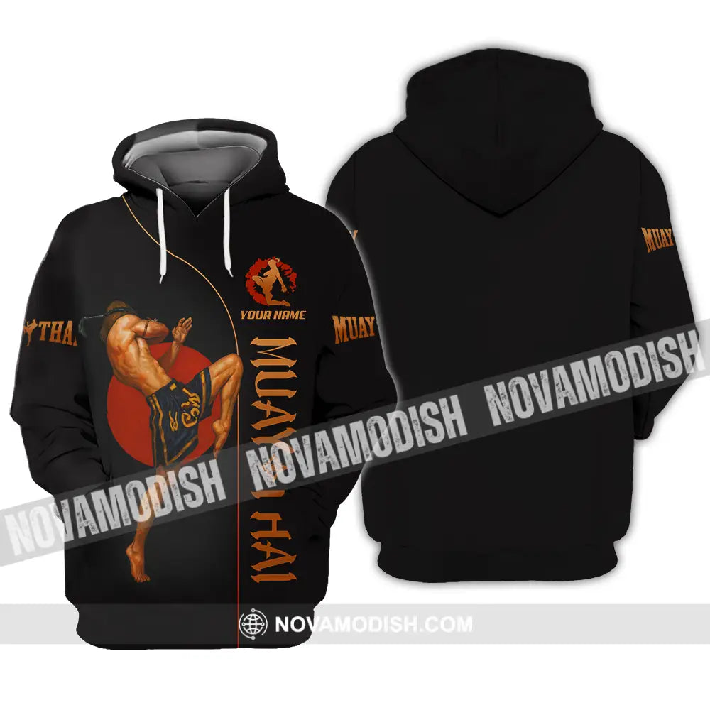 Men Shirt - Custom Let’s Fight Muay Thai Sport Shirt Hoodie / S T-shirt