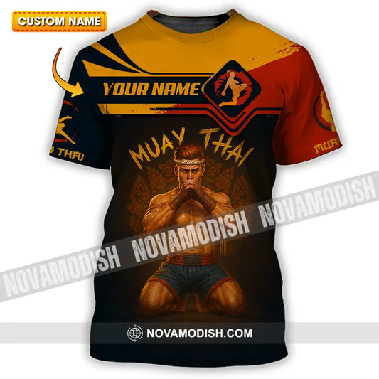Men Shirt - Custom Let’s Fight Muay Thai Sport Shirt T-shirt