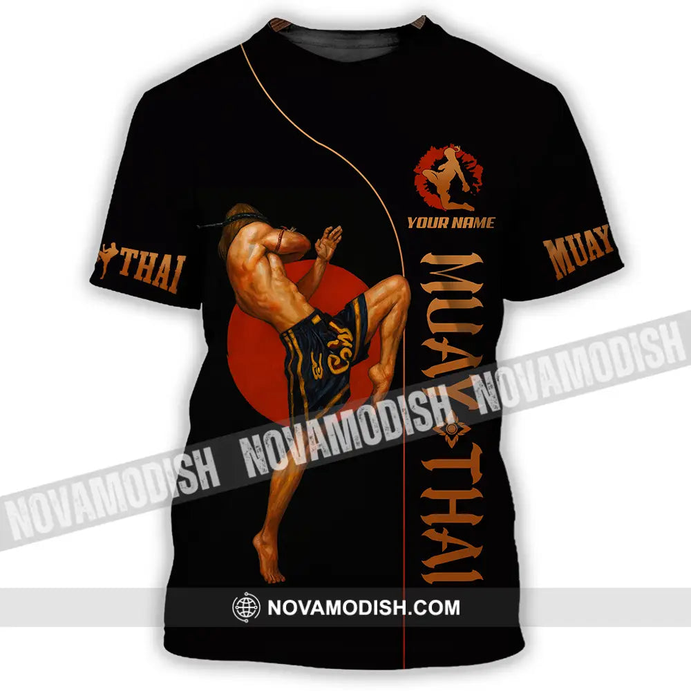 Men Shirt - Custom Let’s Fight Muay Thai Sport Shirt T-Shirt / S T-shirt