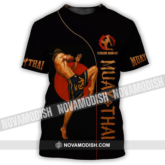 Men Shirt - Custom Let’s Fight Muay Thai Sport Shirt T-Shirt / S T-shirt