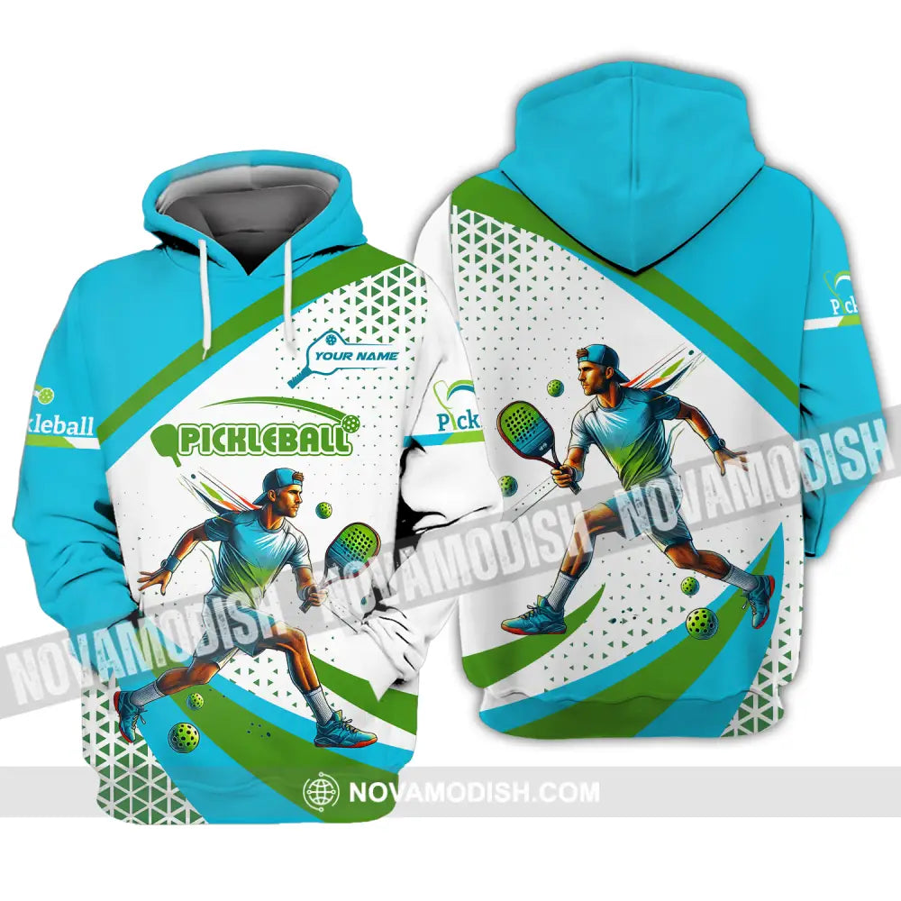Men Shirt - Custom Name Sport Shirt Pickleball Classic Shirt Hoodie / S T-shirt