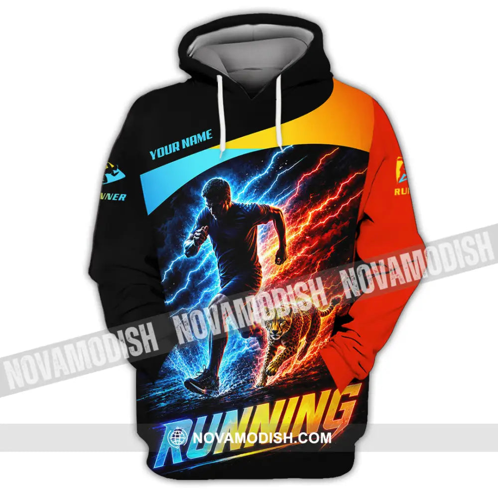 Men Shirt - Custom Running Shirt - Hoodie / S - T-shirt