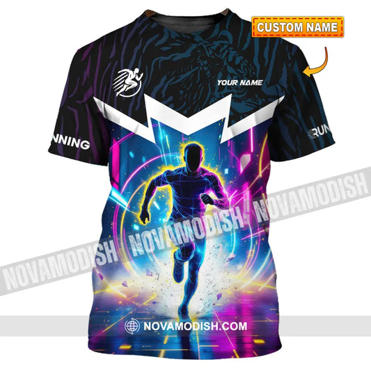 Men Shirt - Custom Running Love Runner Shirt T-shirt