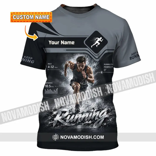 Men Shirt - Custom Running Shirt - T-shirt