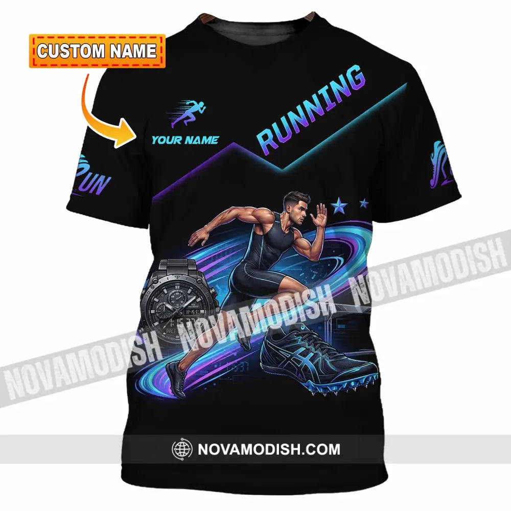 Men Shirt - Custom Running Shirt - T-shirt