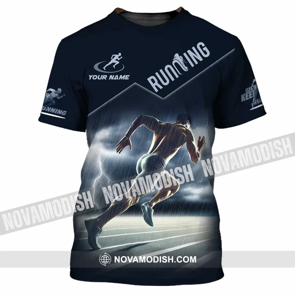 Men Shirt - Custom Running Shirt T-Shirt / S T-shirt