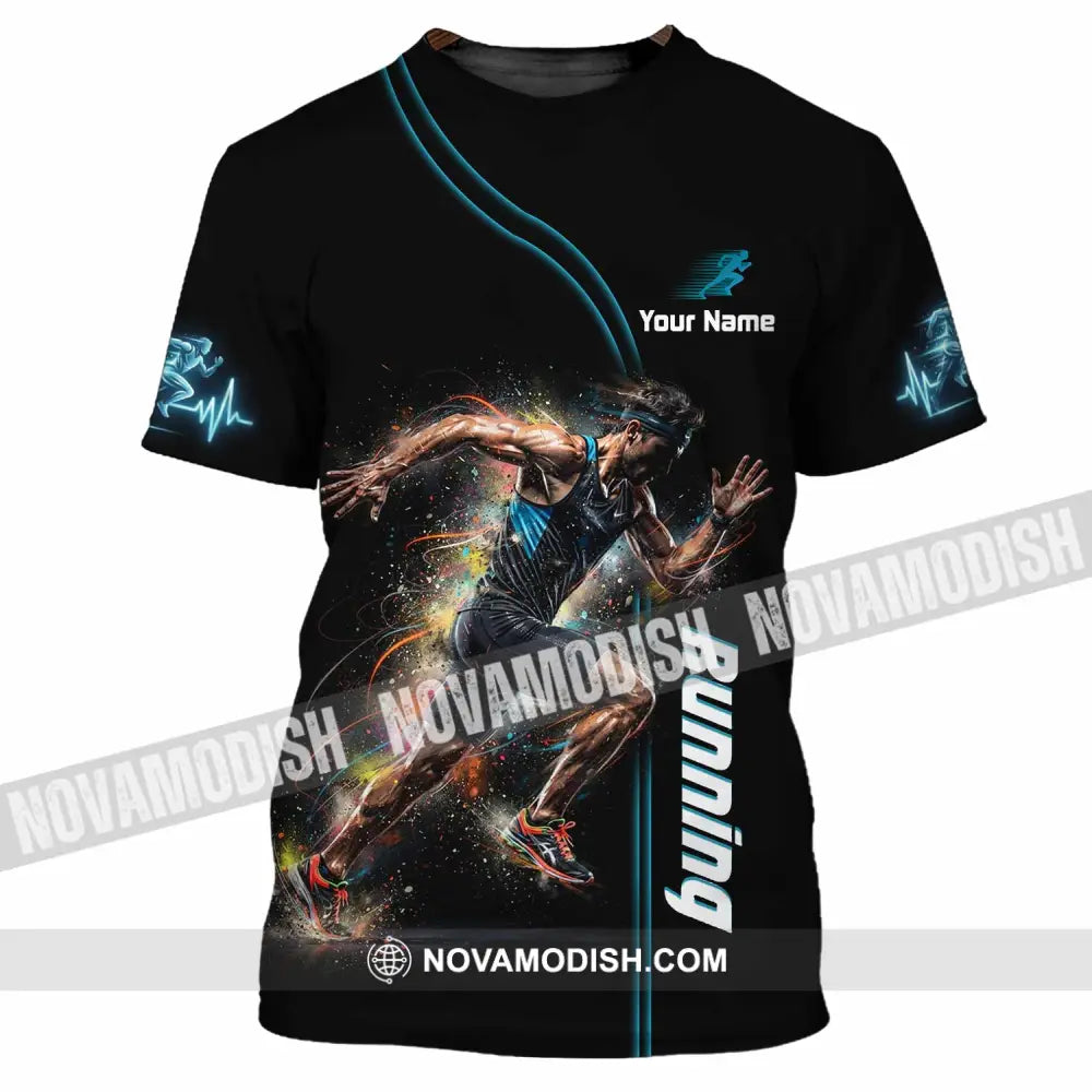 Men Shirt - Custom Running Shirt - T-Shirt / S - T-shirt