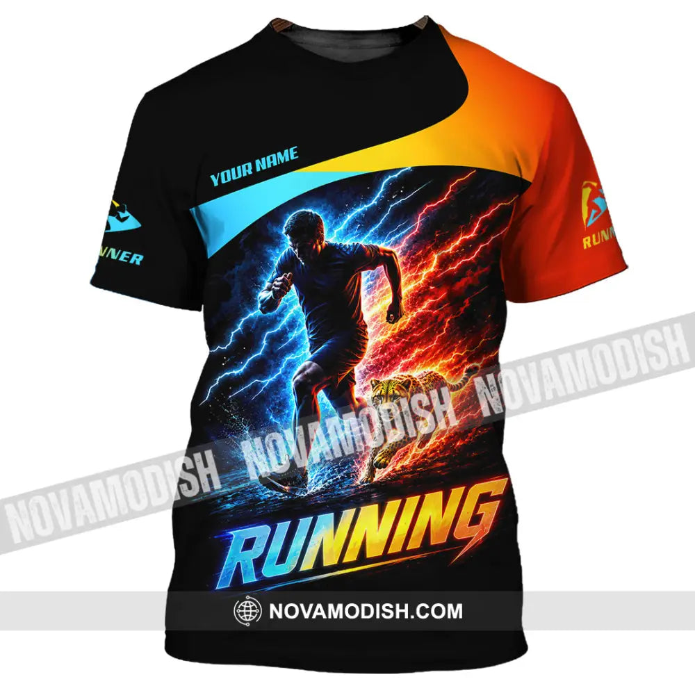 Men Shirt - Custom Running Shirt - T-Shirt / S - T-shirt