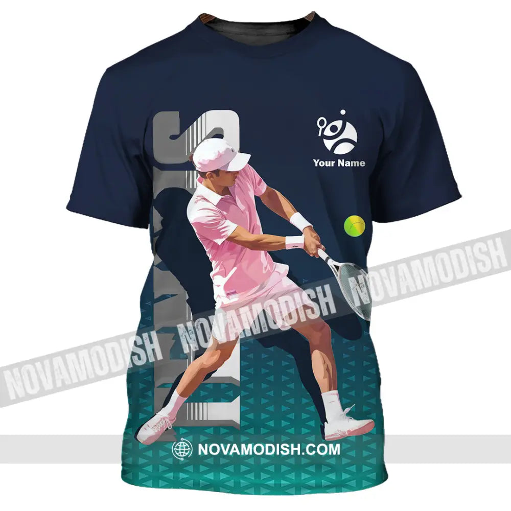 Men Shirt - Custom Tennis 3D Shirt T-Shirt / S T-shirt