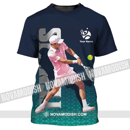 Men Shirt - Custom Tennis 3D Shirt T-Shirt / S T-shirt