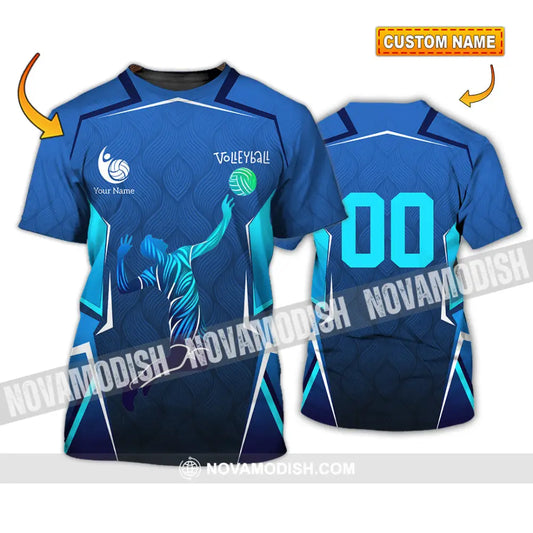 Men Shirt - Custom Volleyball 3D Shirt - T-shirt