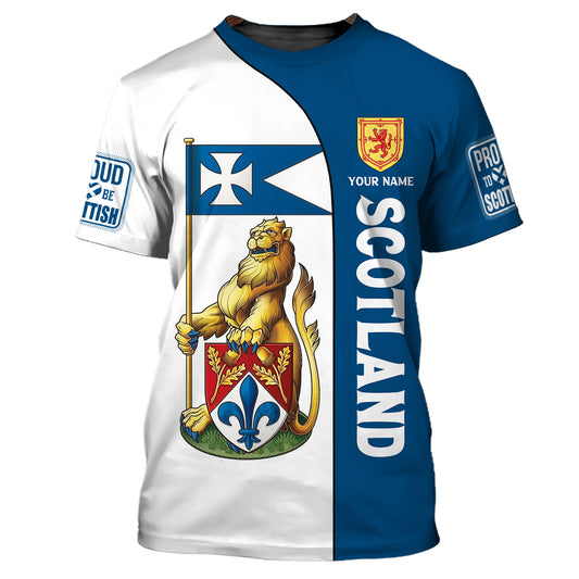 Unisex-Shirt, Schottland-Shirt, stolz darauf, schottisch zu sein, Schottland-T-Shirt, Schottland für immer