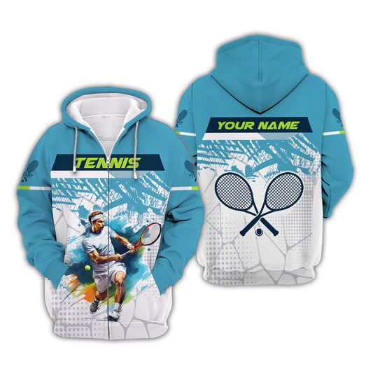 Man Shirt, Custom Tennis Shirt, Tennis Club Shirt, Gift for Tennis Player, Tennis Gifts